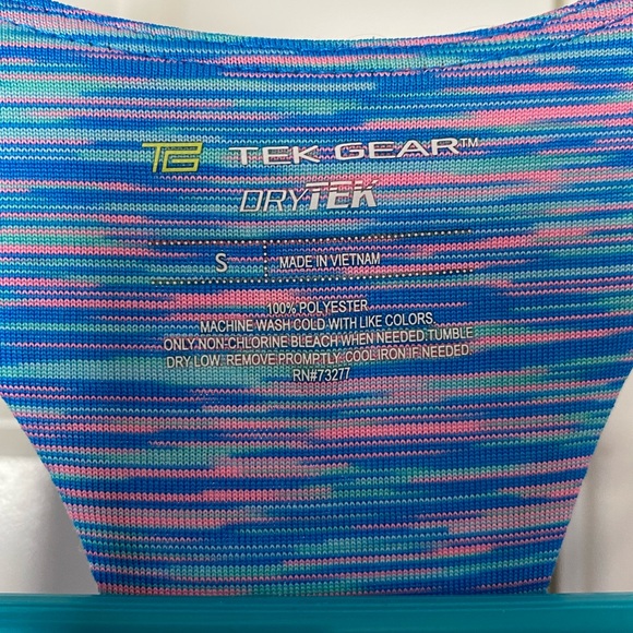 Tek Gear Multicolor Racerback Tank - Picture 2 of 4